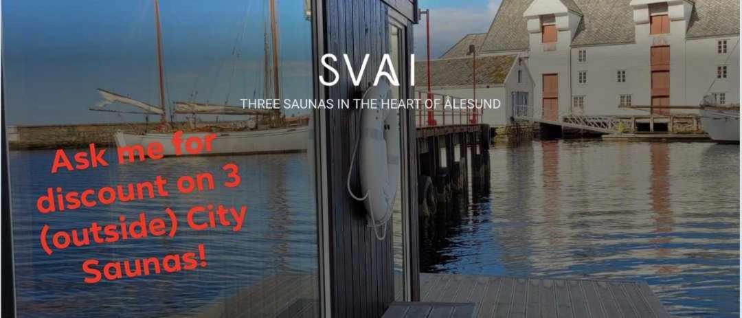In The Heart Of Brosundet! Fully Equipped 3 Bed Room Ap Ålesund Eksteriør billede